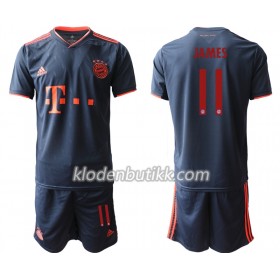 FC Bayern München JAMES 11 Barn Tredjedraktsett 2019-2020 Kortermet (+ Korte bukser)